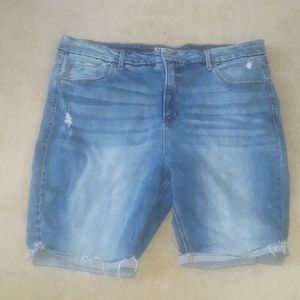 Faded Denim shorts